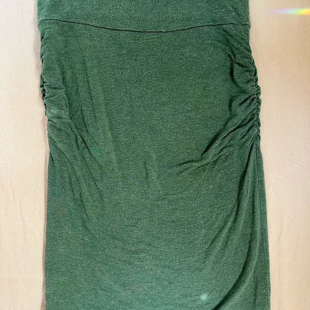 Prana Forest Green Pencil Skirt